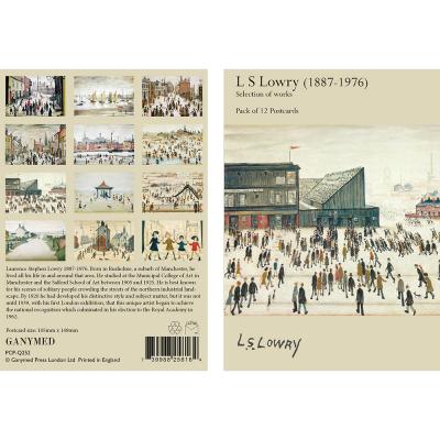 l S lowry Postcard Wallet